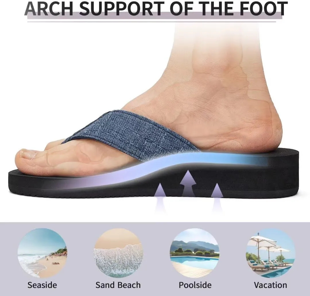 MEGNYA Women’s Flip Flops/Sandals/Summer Beach Slippers