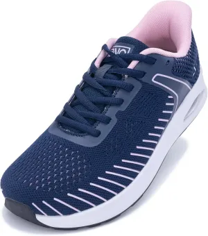 MEHOTO Womens Wide Toe Box Shoes Air Walking Sneakers with Arch Support Slip On Fashion Tennis Shoes for Swelling Bunion Plantar Fasciitis US 6-11