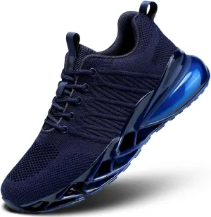 Mens Air Cushion Running Shoes Non Slip Fashion Sport Gym Jogging Tennis Fitness Blade Sneakers Walking Tennis Basketball