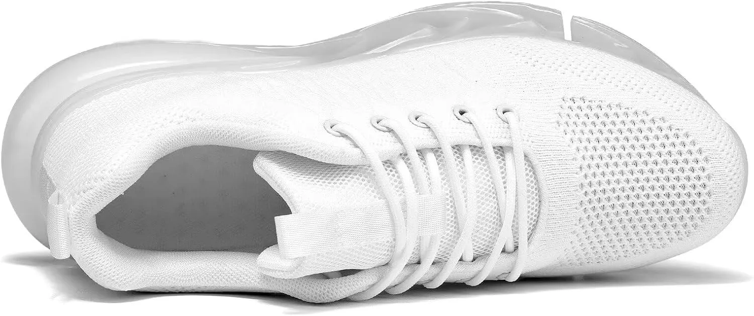 Mens Air Cushion Running Shoes Non Slip Fashion Sport Gym Jogging Tennis Fitness Blade Sneakers Walking Tennis Basketball