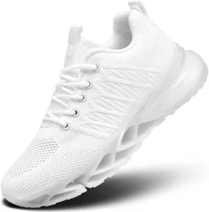 Mens Air Cushion Running Shoes Non Slip Fashion Sport Gym Jogging Tennis Fitness Blade Sneakers Walking Tennis Basketball