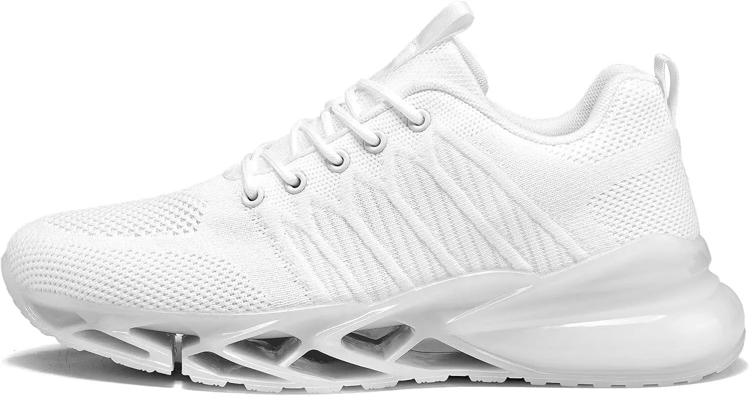 Mens Air Cushion Running Shoes Non Slip Fashion Sport Gym Jogging Tennis Fitness Blade Sneakers Walking Tennis Basketball