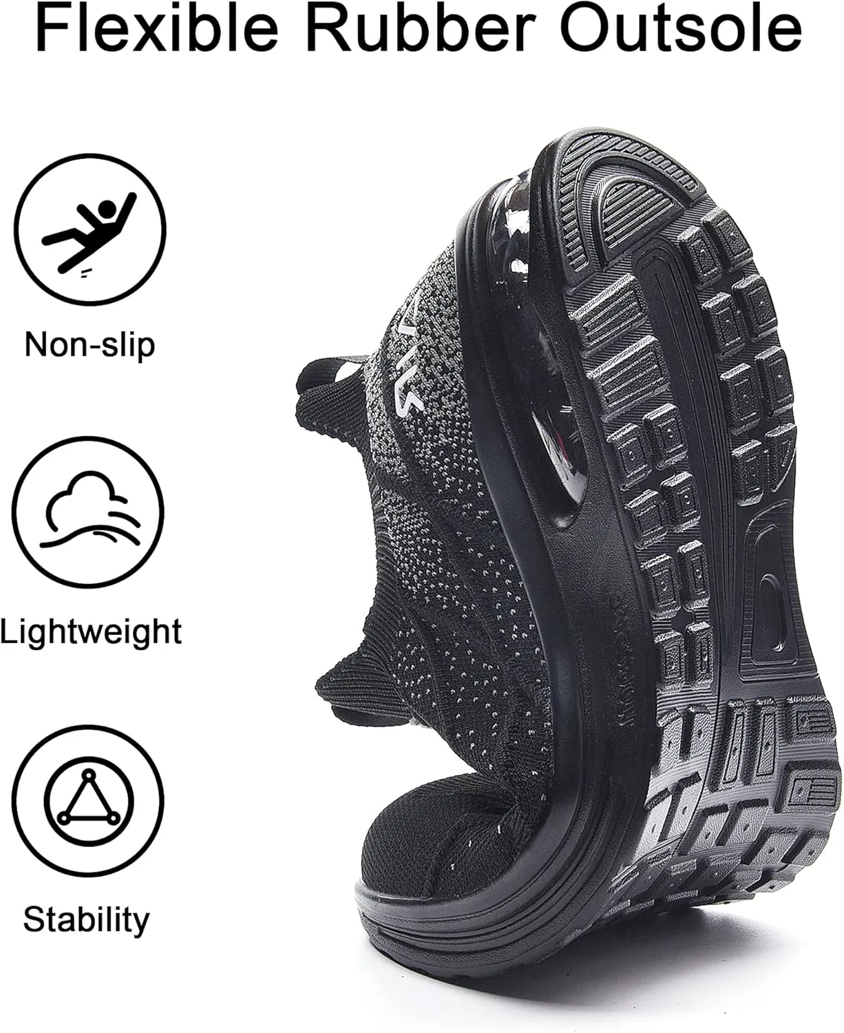 Mens Air Running Shoes Athletic Tennis Sneakers US 7.5-US 13…