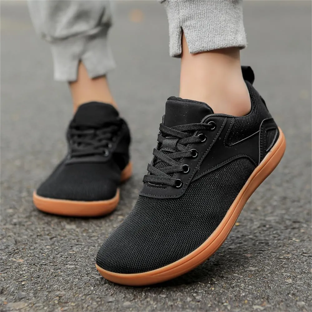 Men's Casual Comfortable Soft Walking Shoes Fabric Mesh Running Shoes Fashion Slip-on Sneakers