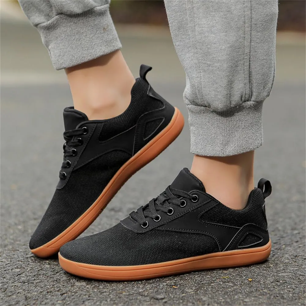 Men's Casual Comfortable Soft Walking Shoes Fabric Mesh Running Shoes Fashion Slip-on Sneakers