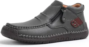 Men's Casual Penny Loafers, Breathable Lace-up Pilot, Shoes, Handmade Flats, Dress Shoes