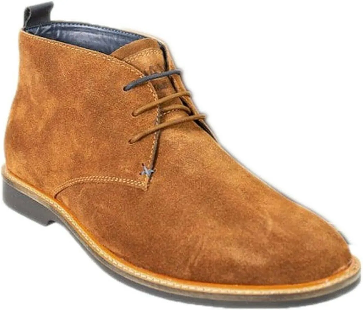 Mens Chukka Suede Lace Up Ankle Boots Classic Casual Shoes