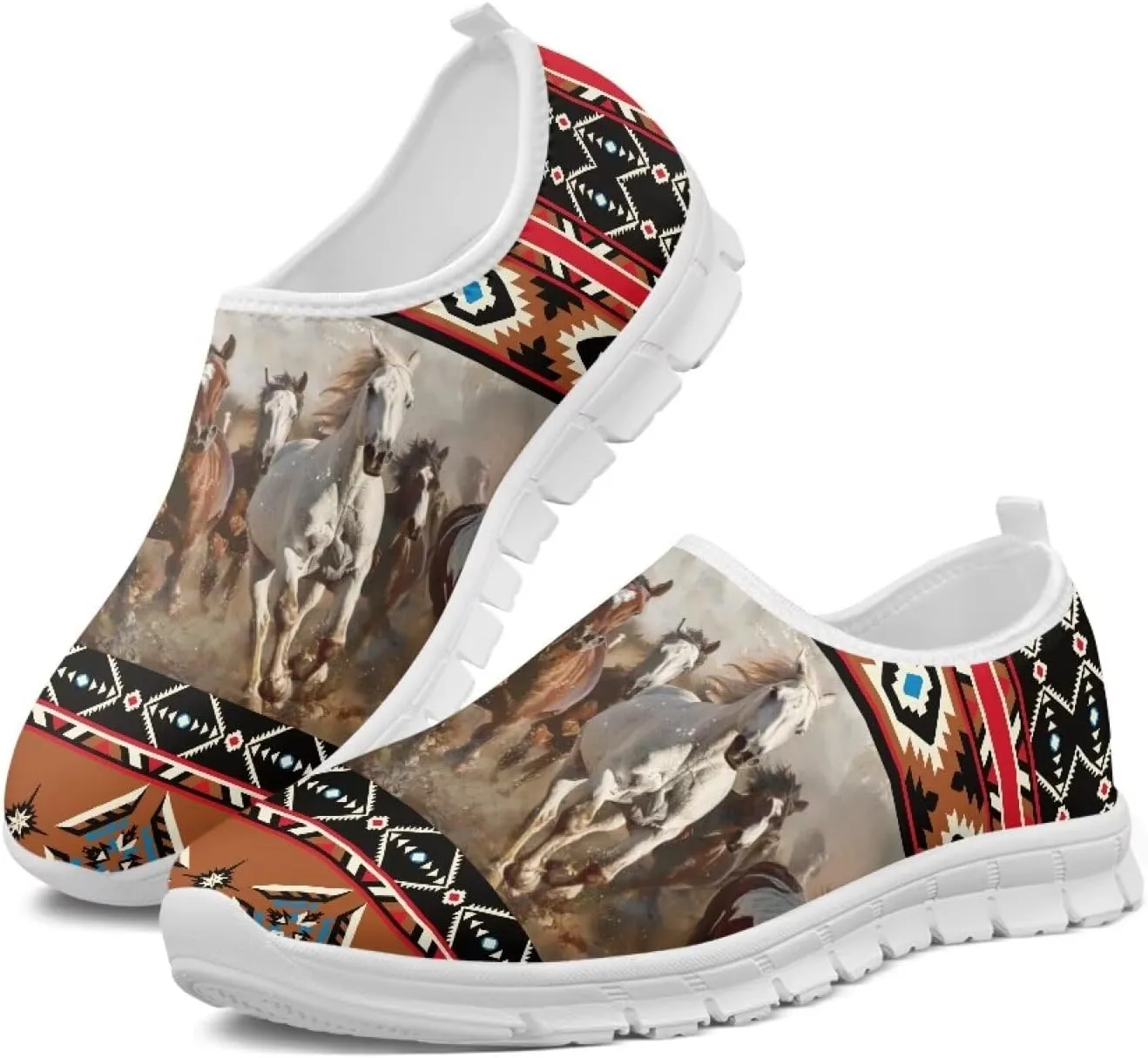 Men's Fashion Casual Loafers - Lightweight White Shoes, White Rubber Non-Slip Sole, Business Travel Walking Shoes
