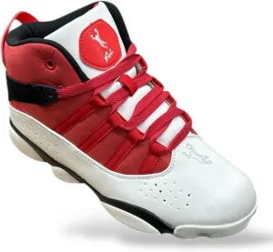 Men's High-Top Basketball Sneakers – Cushioned Support, Breathable Design, Non-Slip Athletic Shoes