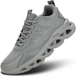 Men's Road-Running-Shoes Walking Fashion Athletic Sneakers Working Gym Comfort Lightweight Mesh Soft Sole Shoes