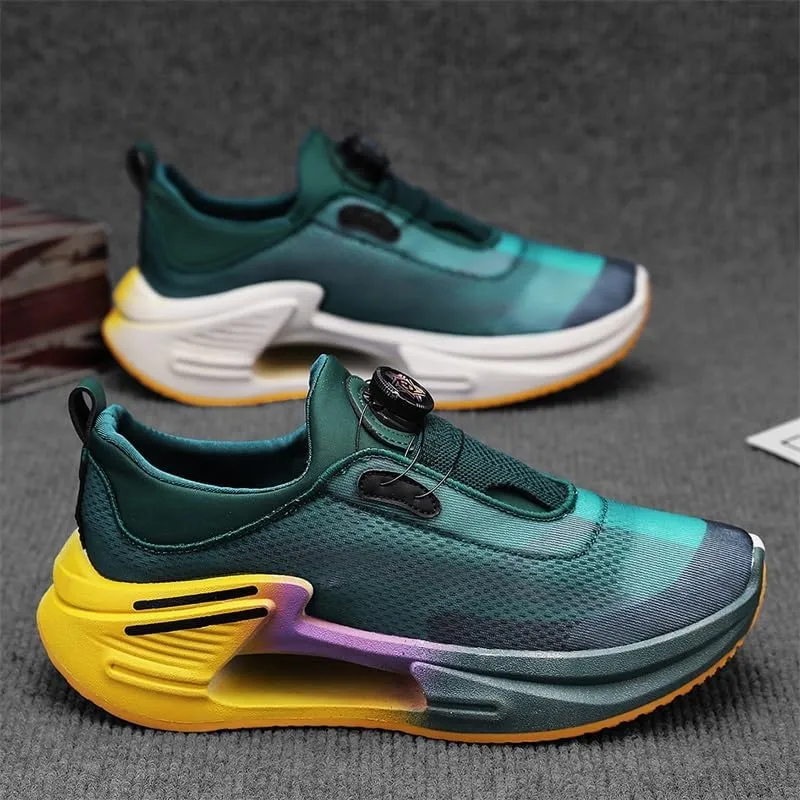Men's Running Shoes, Non Slip, Breathable, Lightweight Fashion Sneakers, Slip Resistant Athletic Sports Walking Gym Work Shoes