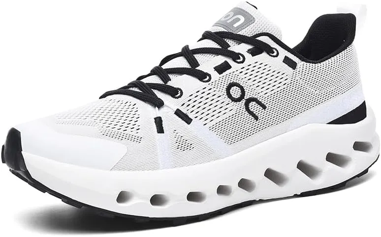 Men's Running Shoes Non Slip Shoes Breathable Lightweight Fashion Sneakers Slip Resistant Athletic Sports Walking Gym Work Shoes