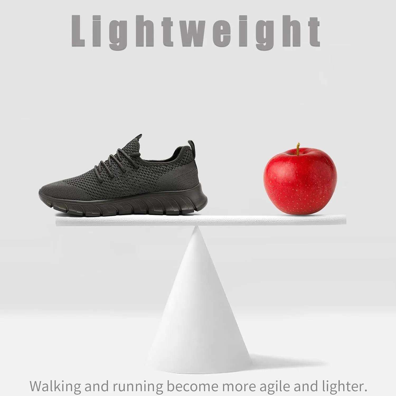 Mens Running Shoes Slip On Tennis Walking Sneakers Workout Athletic Lightweight Casual Sport Shoes