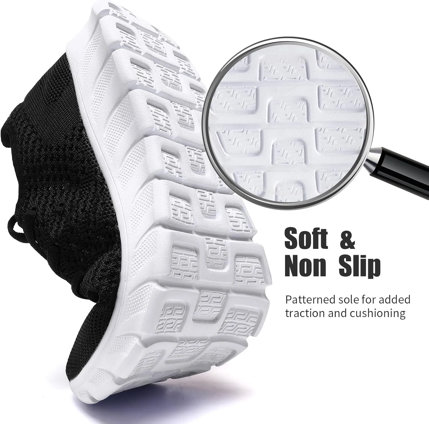 Mens Running Shoes Slip On Tennis Walking Sneakers Workout Athletic Lightweight Casual Sport Shoes