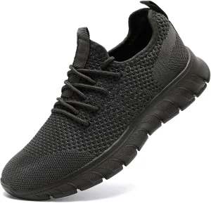 Mens Running Shoes Slip On Tennis Walking Sneakers Workout Athletic Lightweight Casual Sport Shoes