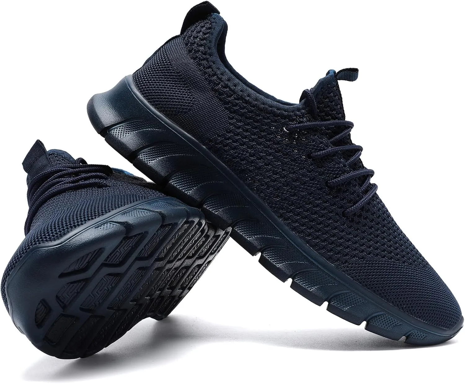 Mens Running Shoes Slip On Tennis Walking Sneakers Workout Athletic Lightweight Casual Sport Shoes