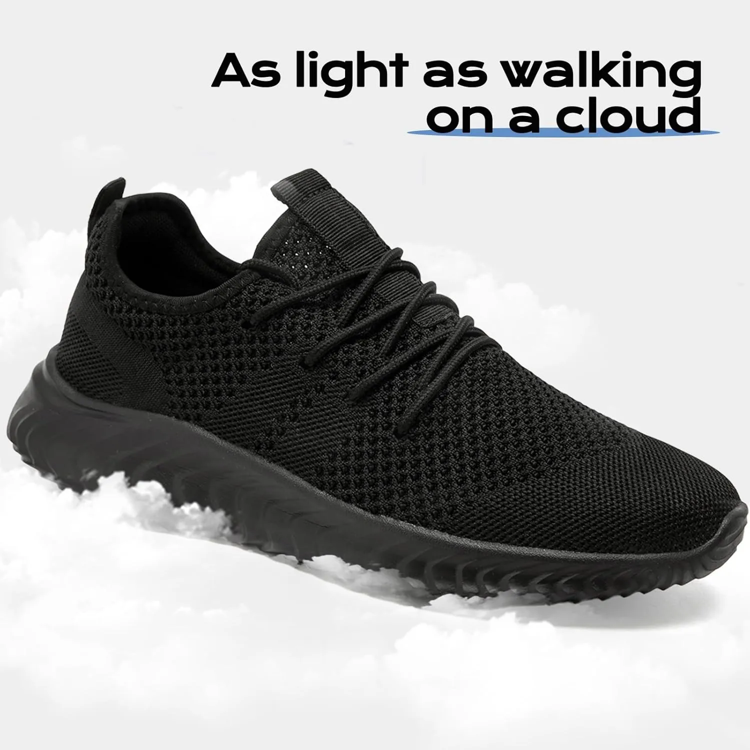 Mens Running Shoes Tennis Walking Gym Workout Slip On Athletic Fashion Sneakers Sports Shoes