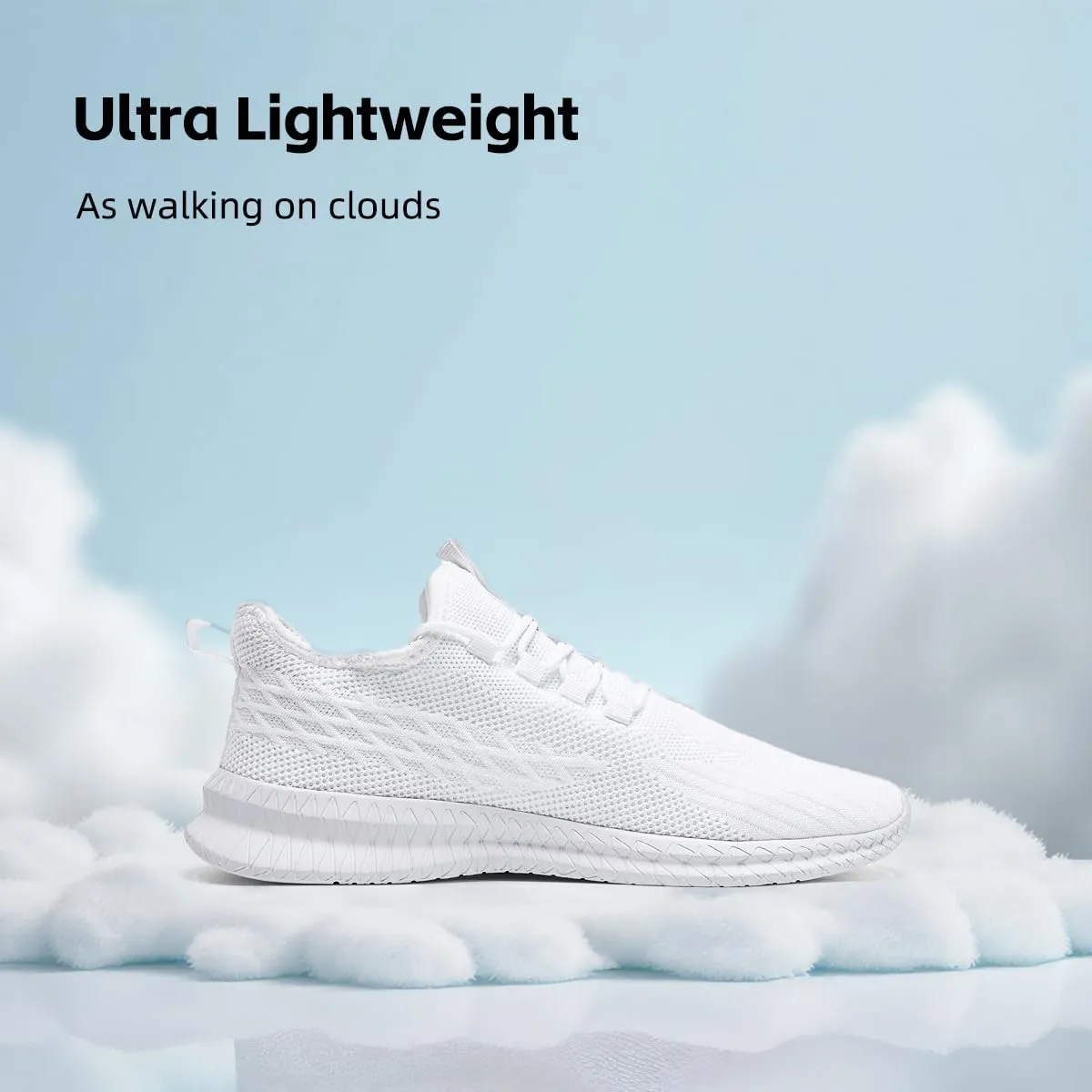 Men's Running Shoes Walking Sneakers Tennis Mens Shoes Casual Road Fashion Breathable Lightweight Slip on Workout Sport for Gym