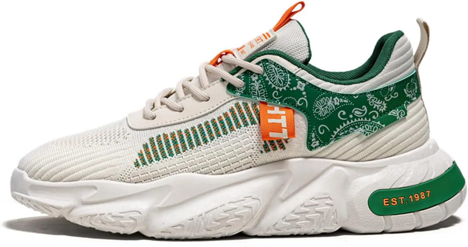 Mens Running Tennis Walking Shoes Cushioning Mens Sneakers Workout Casual Sports Shoes for Men