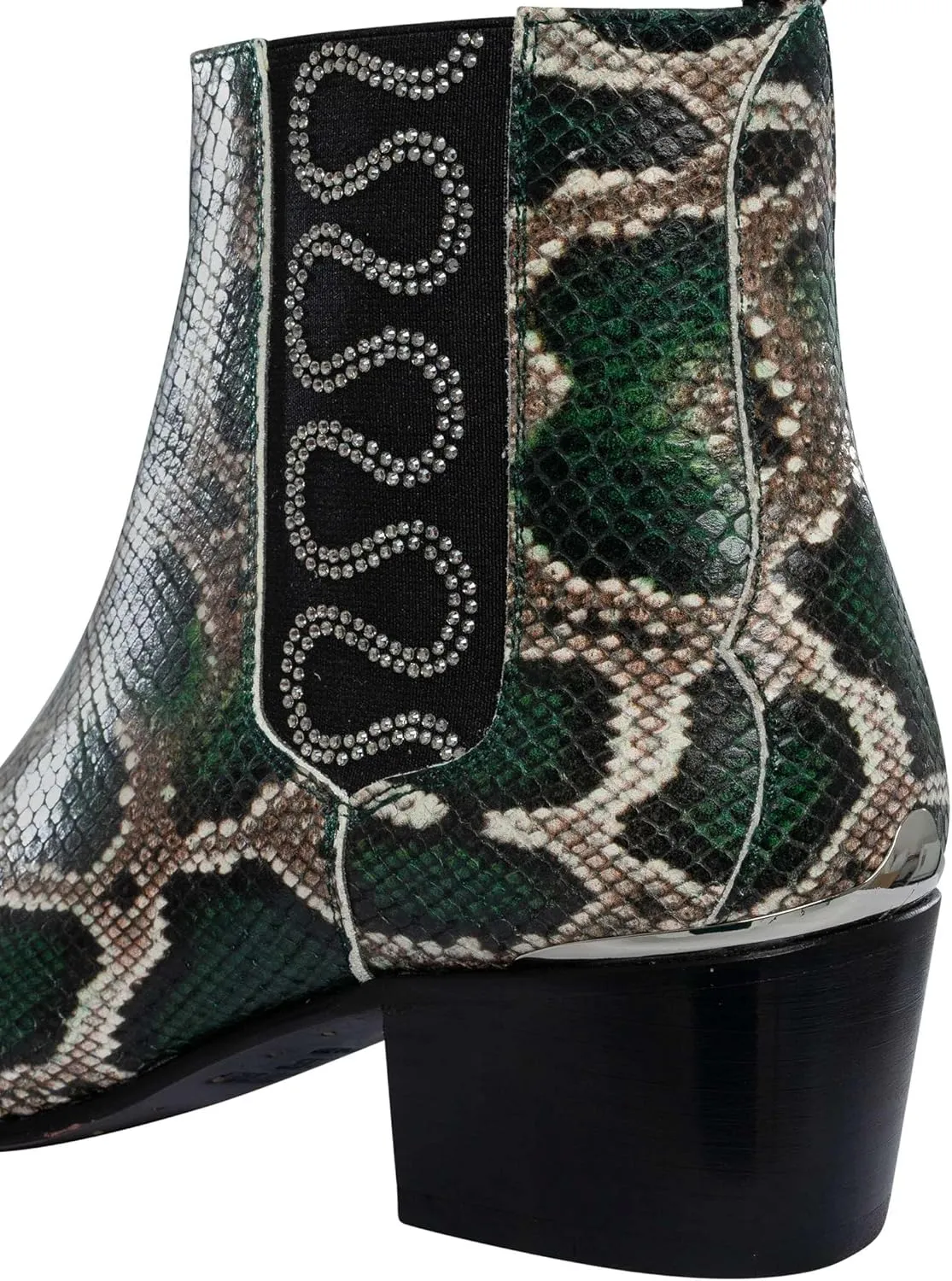Men's Snake Nayade Chelsea Boots, Forest