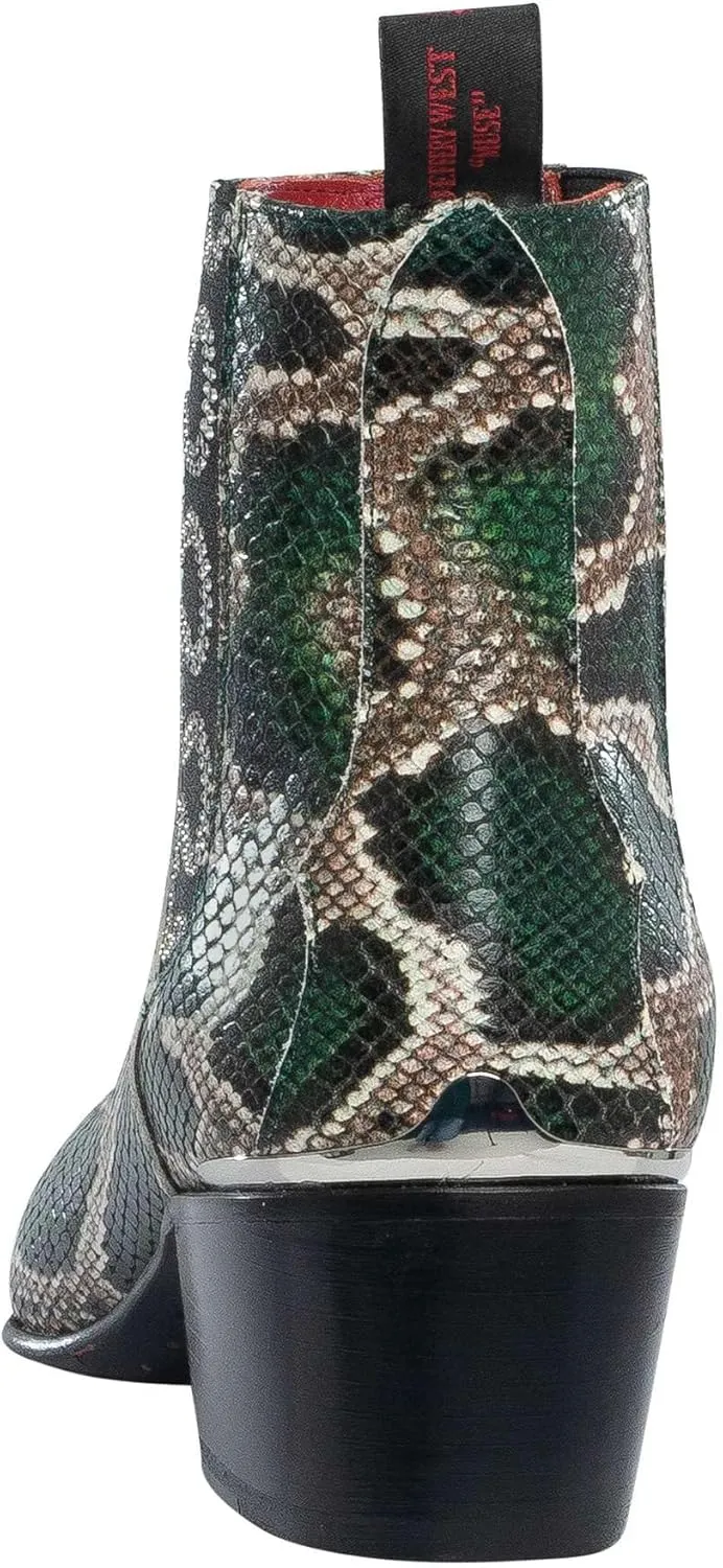 Men's Snake Nayade Chelsea Boots, Forest