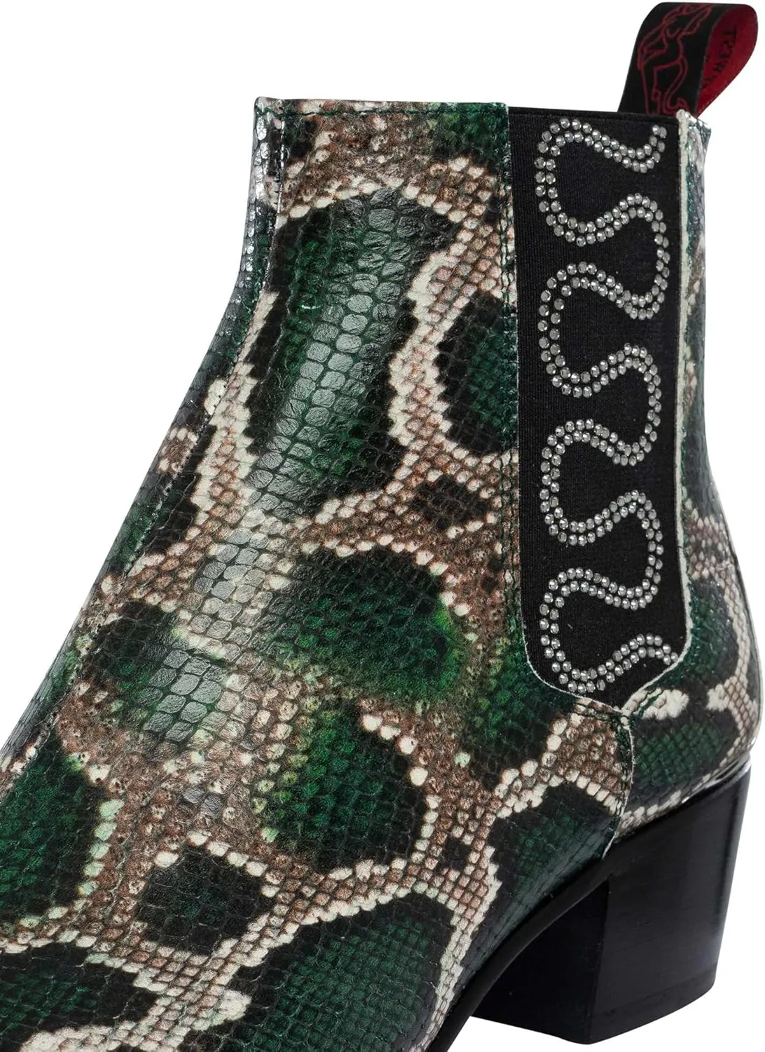 Men's Snake Nayade Chelsea Boots, Forest