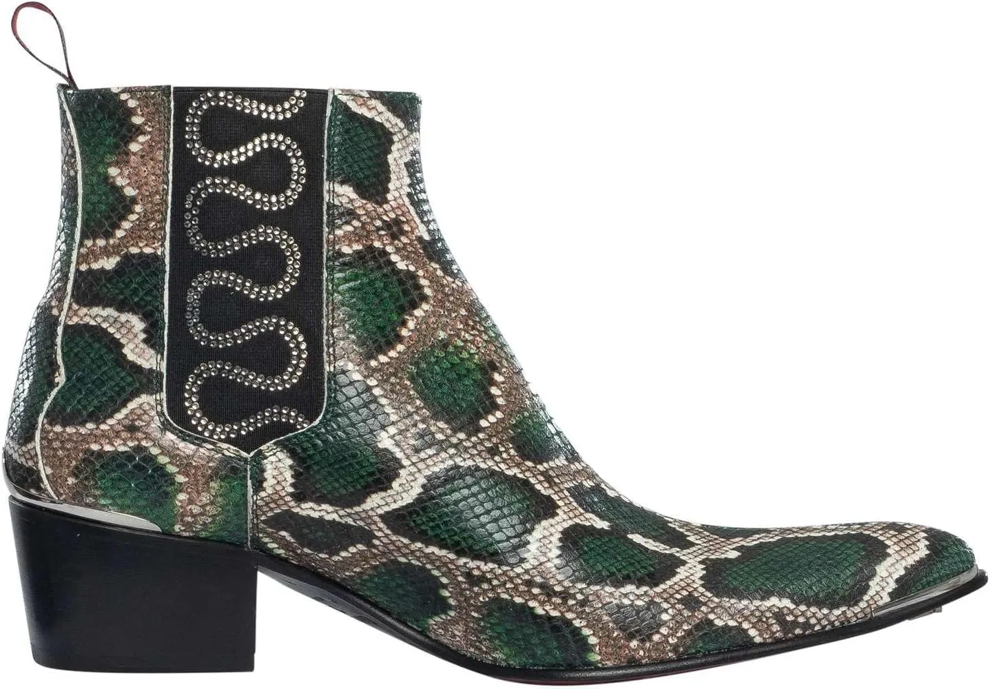 Men's Snake Nayade Chelsea Boots, Forest