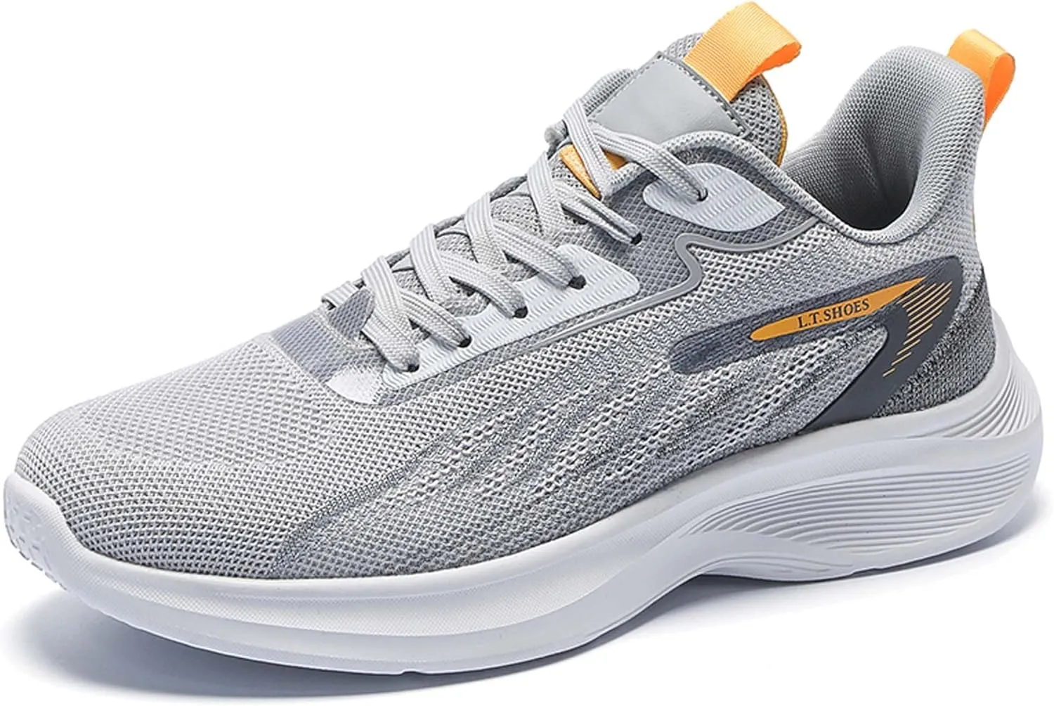 Men's Sneakers,Lightweight Running Shoes,Casual Sneakers,Indoor and Outdoor Sneakers Trainers,Soft Breathable Knitted Mesh,Non-Slip Shock Absorption,Men's Jogging Shoes,Daily Walking Shoes