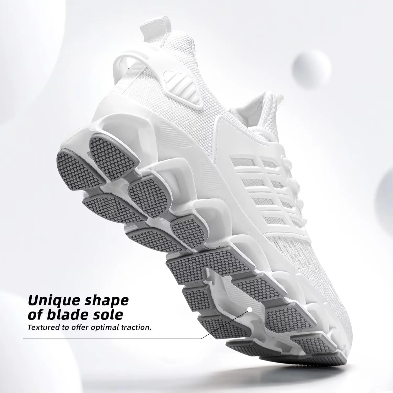 Mens Walking Shoes Slip on Blade Tennis Casual Fashion Trail Running Sneakers Comfort Non Slip Work Sport Athletic Trainers