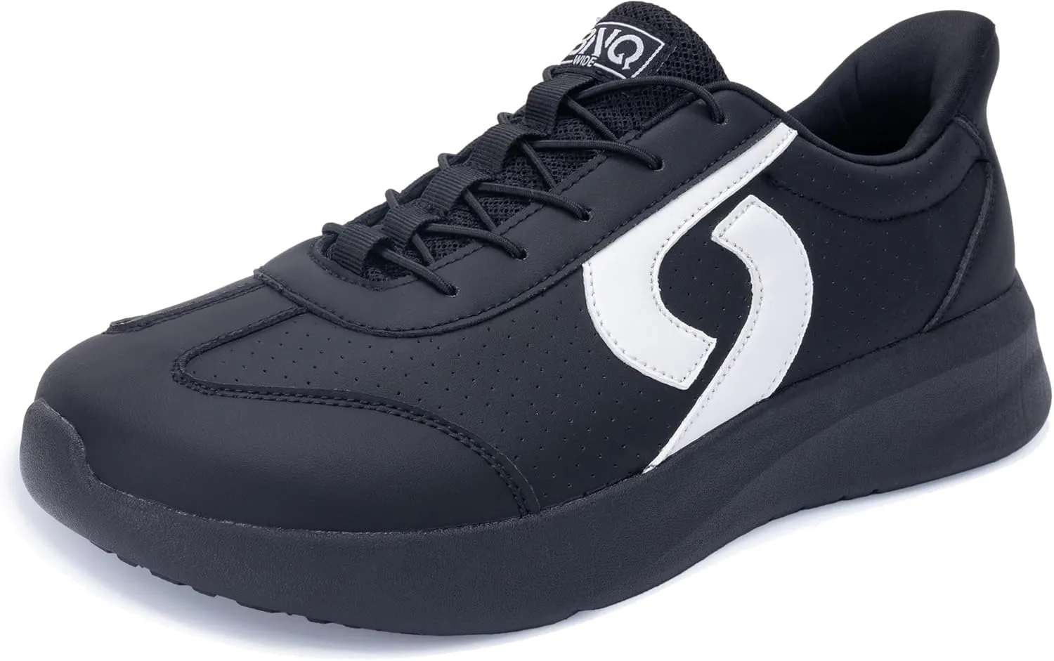 Mens Wide Toe Box Walking Shoes Arch Support Tennis Sneakers Zero Drop Minimalist Casual Shoes Size 7-12
