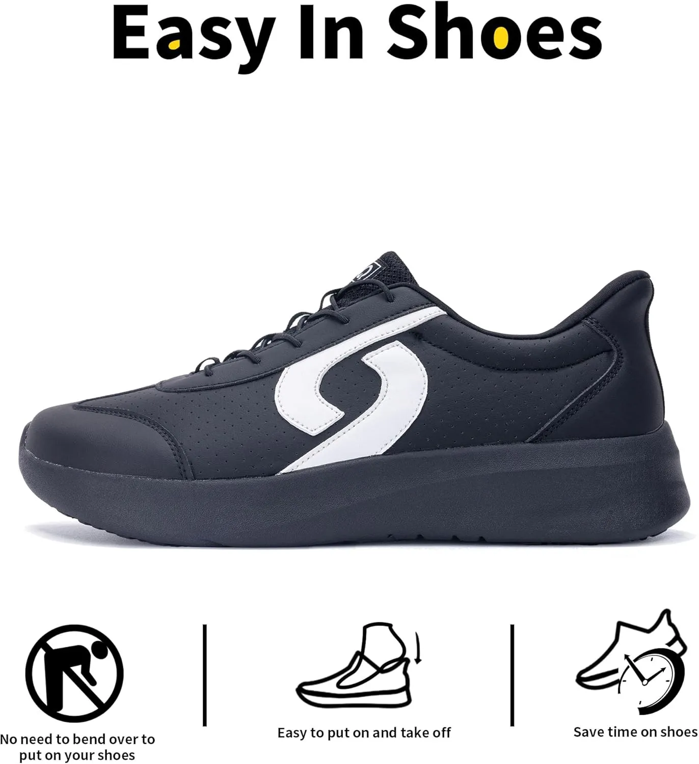 Mens Wide Toe Box Walking Shoes Arch Support Tennis Sneakers Zero Drop Minimalist Casual Shoes Size 7-12