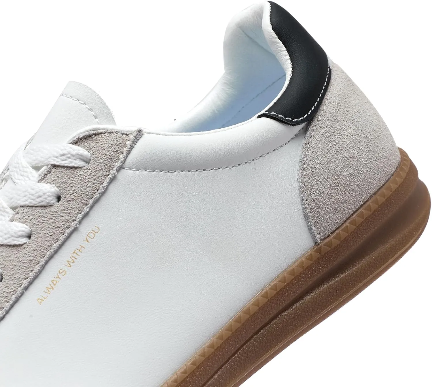 Men's Women's Fashion Sneakers Casual Leather Lace-up Sneakers Non-Slip Comfortable Casual Walking Shoes Breathable Non-Slip Running Tennis Outdoor Shoes