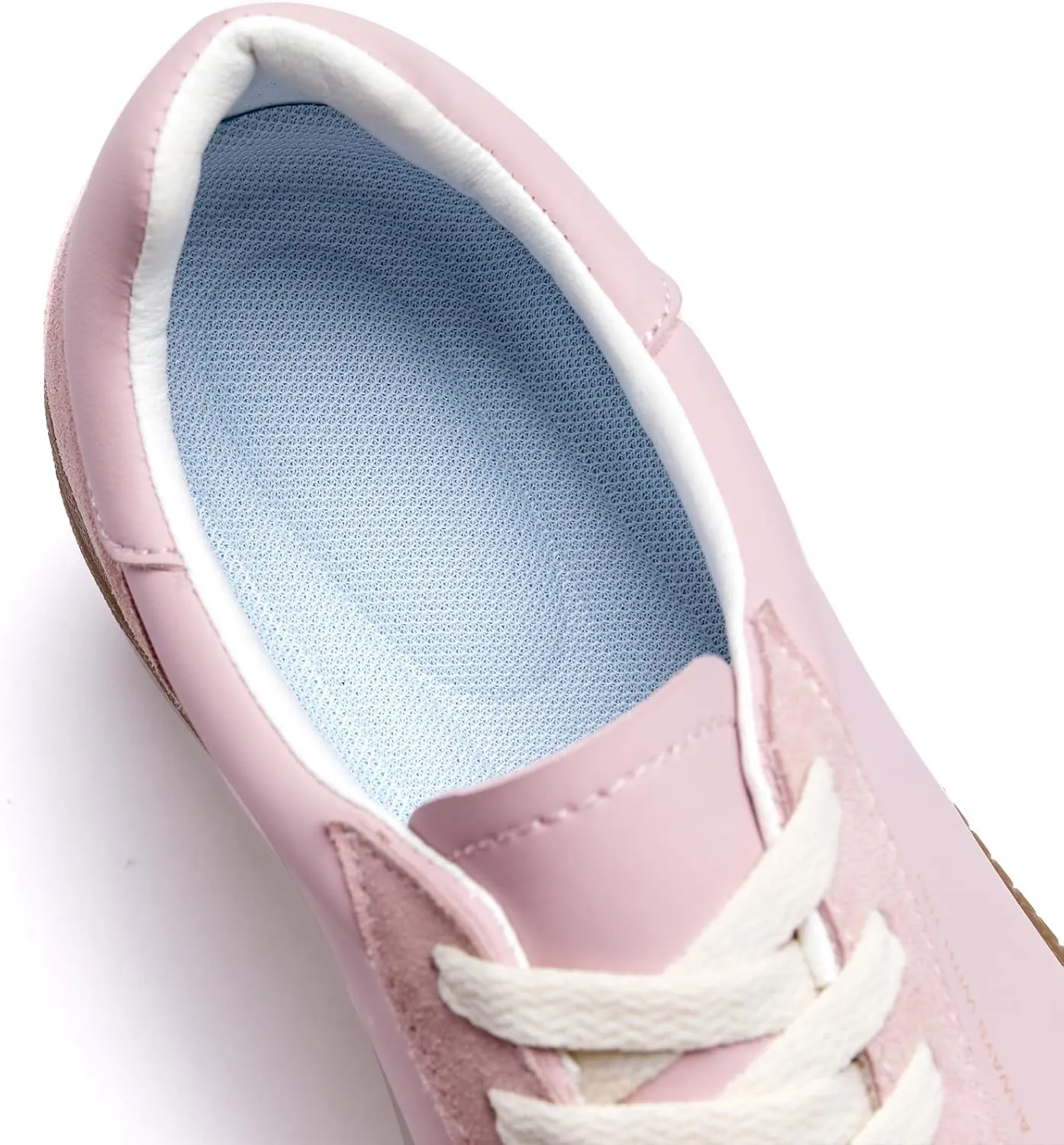 Men's Women's Fashion Sneakers Casual Leather Lace-up Sneakers Non-Slip Comfortable Casual Walking Shoes Breathable Non-Slip Running Tennis Outdoor Shoes