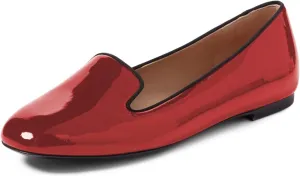 Milooey shoes Women's Comfortable Flat Loafers Comfortable Cute Round Toe Slip On Pumps Casual Flats Dress Shoes Size 4-16 US