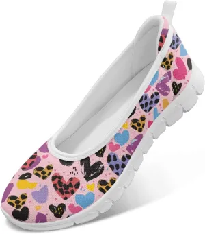Modysero Womens Slip On Flats Round Toe for Summer Spring Work Womens Walking Shoes Trendy Daily Flats Shoes for Ladies