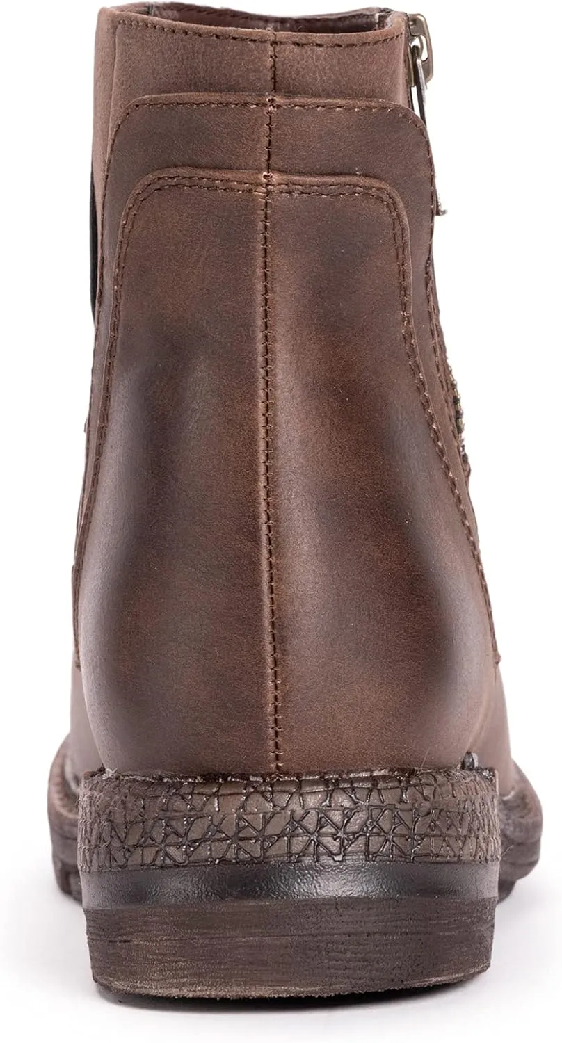 MUK LUKS Men's Lukees Women's Spike Chicago Boots Fashion