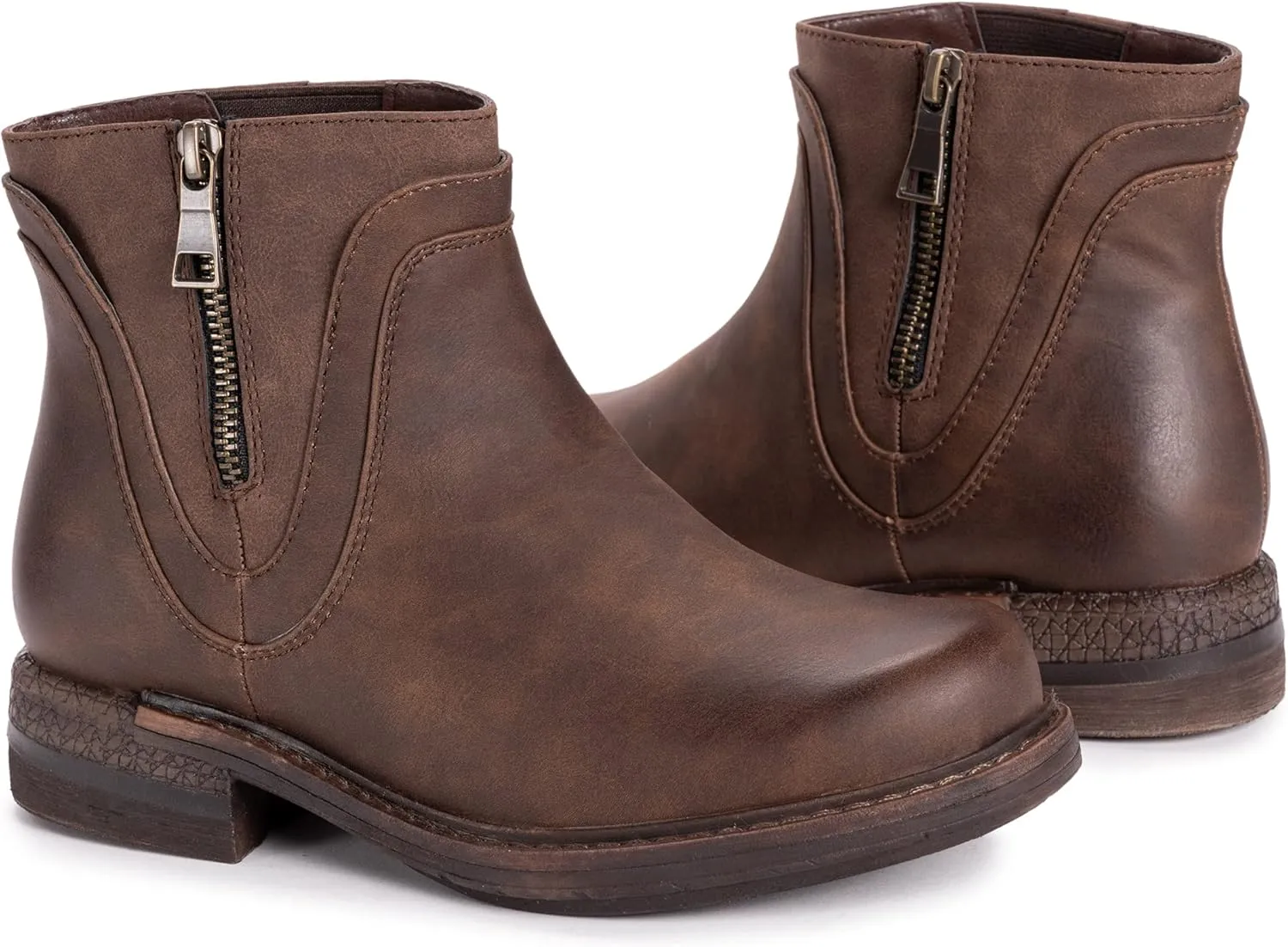 MUK LUKS Men's Lukees Women's Spike Chicago Boots Fashion