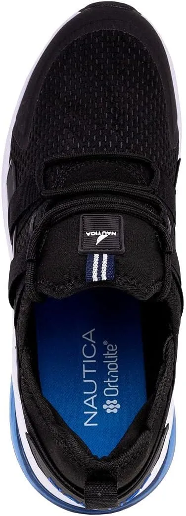 Nautica Men's Sneakers - Air Cushion Lace-Up Running Shoe - Lightweight and Comfortable Athletic Footwear for Everyday Wear and Fitness Training