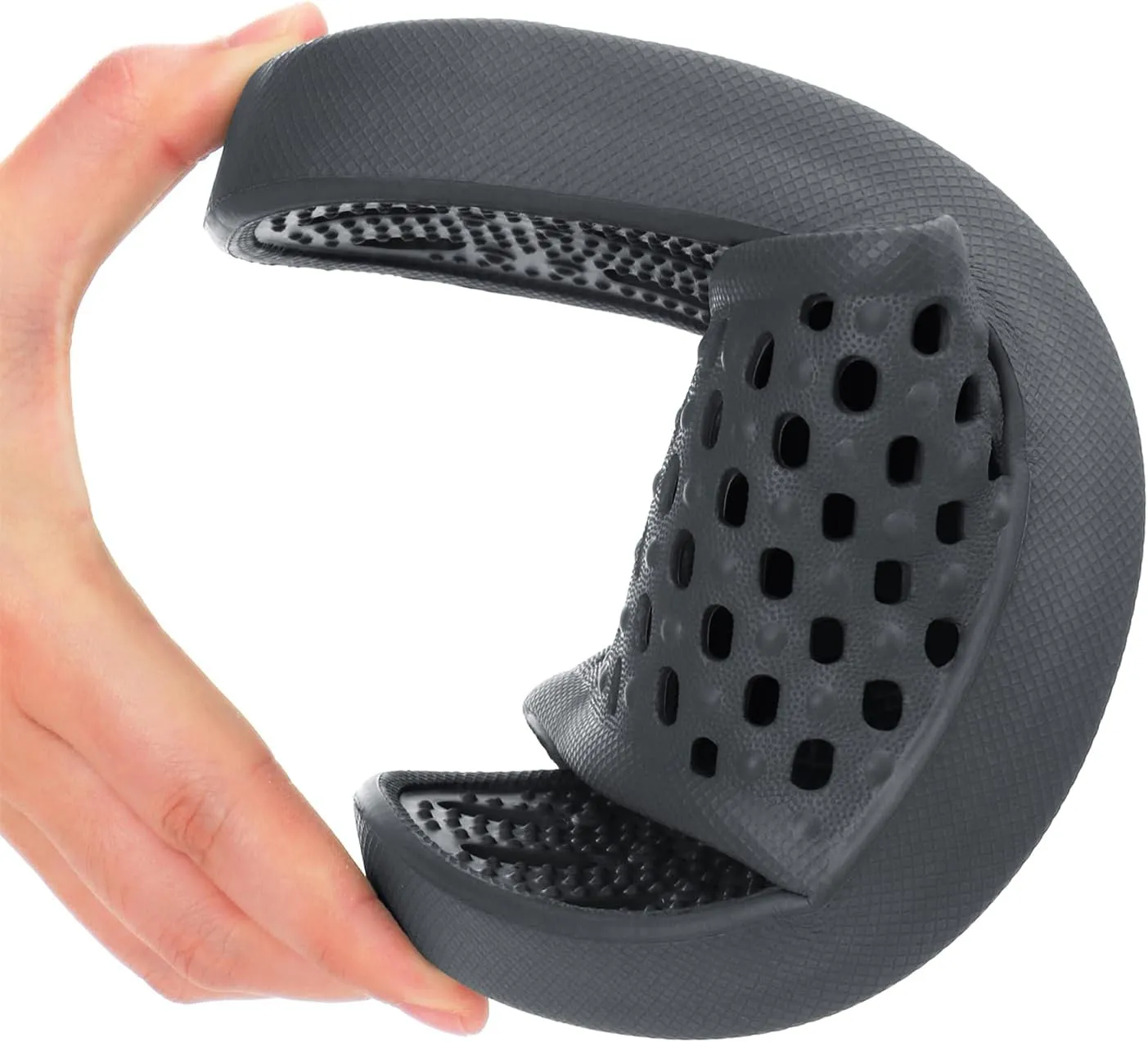 NewDenBer Bathroom Shower Shoes for Women and Men Non-Slip Quick Drying Beach Pool Shower Slides Sandals with Drain Holes