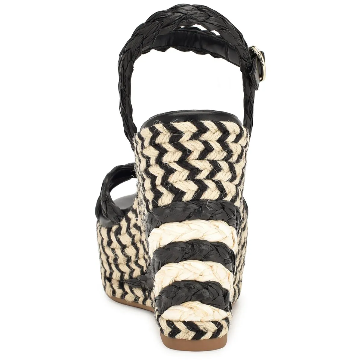 Nine West Womens Caress 3 Woven Ankle Strap Espadrilles