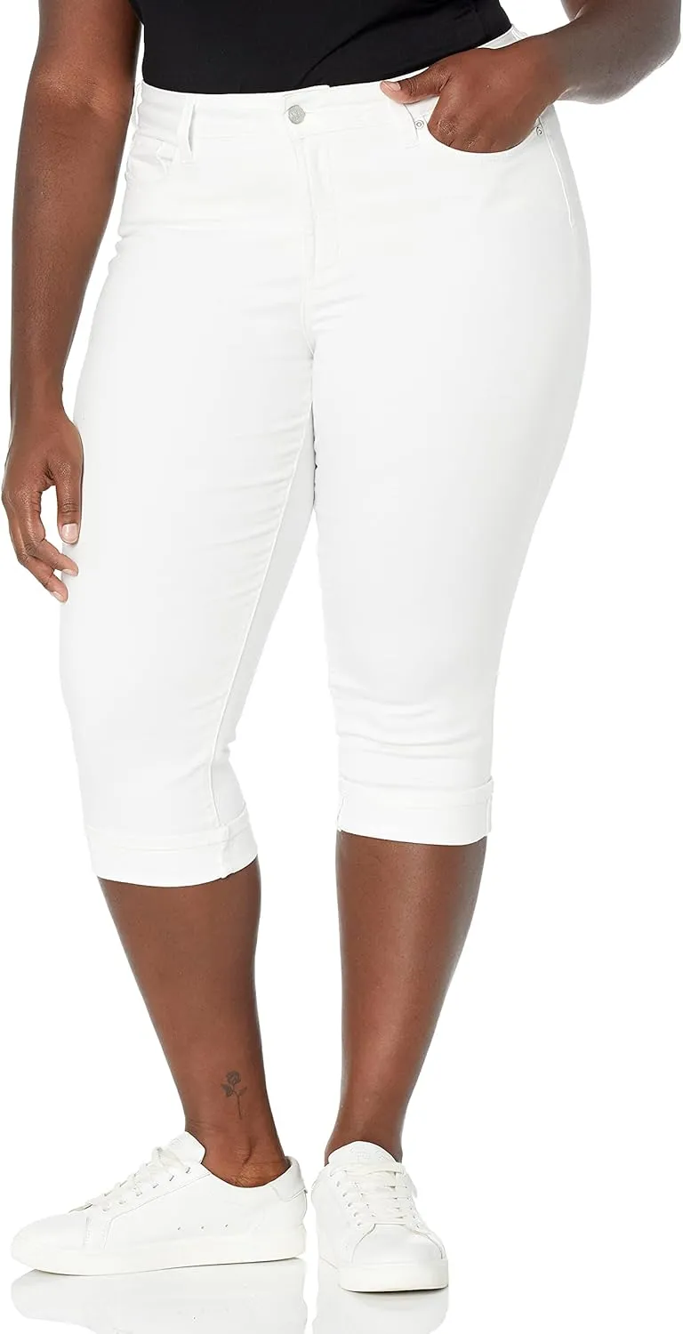 NYDJ Women's Petite Marilyn Crop Cuff Jeans
