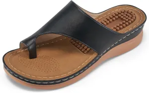 Orthopedic Wedge Sandals for Women: Comfortable Dressy Summer Sandals Women Comfortable Casual Walking Wedges Platform