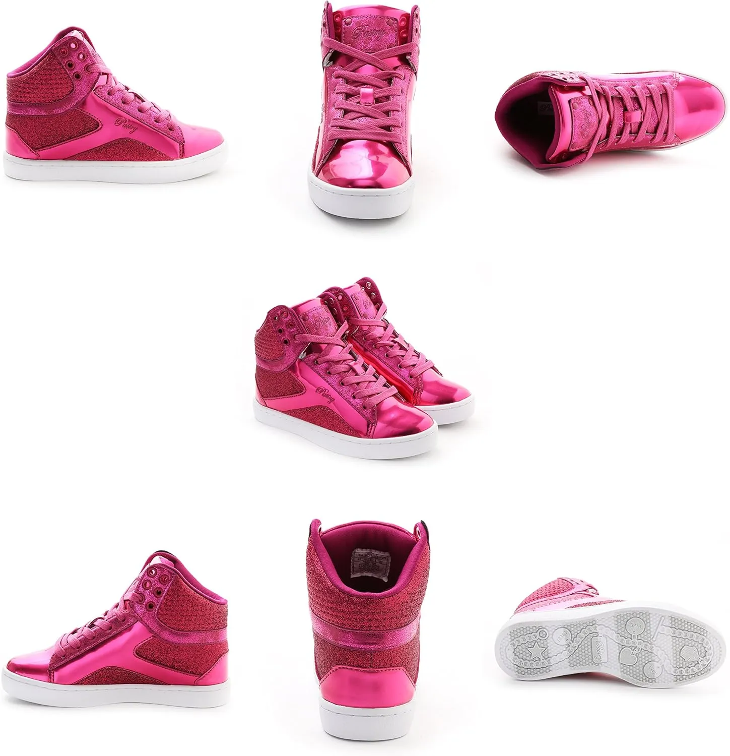 Pastry girls Glitter High Top Sneakers