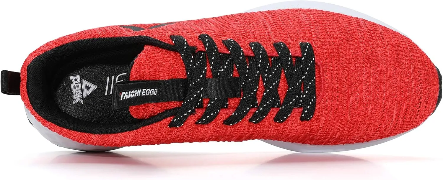 PEAK Taichi Mens Comfortable Lightweight Running Shoes - Taichi EGGII Cushioning Breathable Walking Sneakers for Casual Workout, Training, Fitness, Gym, Jogging