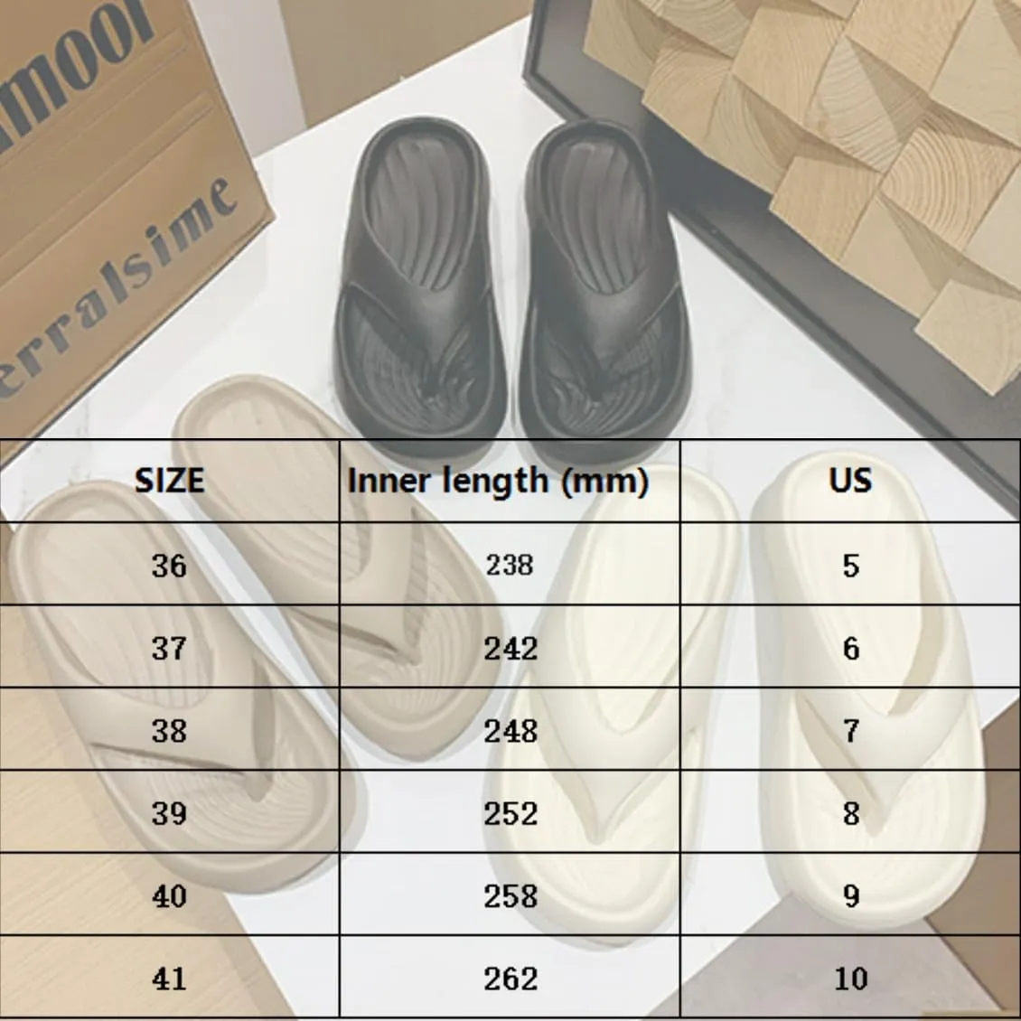 Pillow Arch Support Flip Flops, Plantar Fasciitis Flip Flops, Non-Slip Orthopedic Arch Support, Summer Beach Sandals
