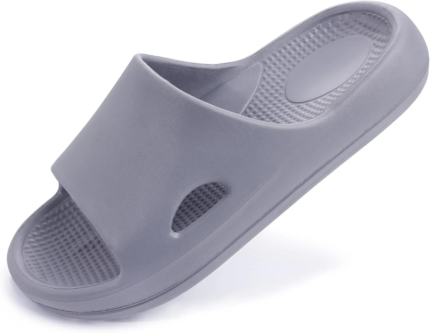 Pillow Slippers for Women and Men Indoor Cloud Sandals EVA Anti-Slip Slides Shoes Cushioned Thick Sole Shower Cloud Slippers Arch Support Men Sandals Super Soft House Pillow Slides
