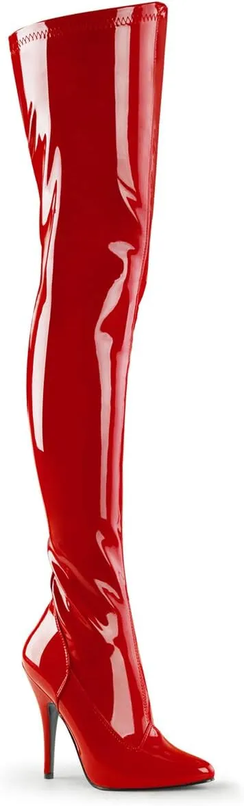 Pleaser Women's Seduce-3000 Thigh-high Boots