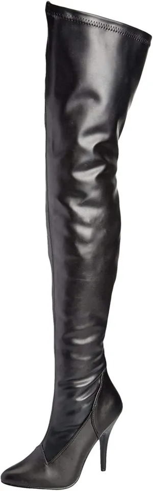 Pleaser Women's Seduce-3000 Thigh-high Boots