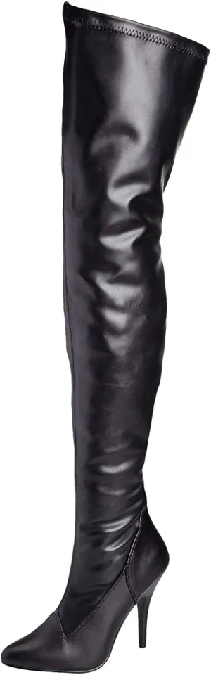 Pleaser Women's Seduce-3000 Thigh-high Boots
