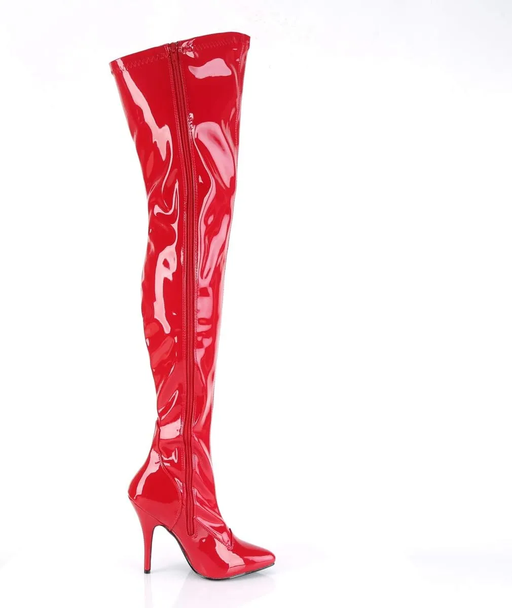 Pleaser Women's Seduce-3000 Thigh-high Boots